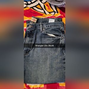Wrangler 20x jeans